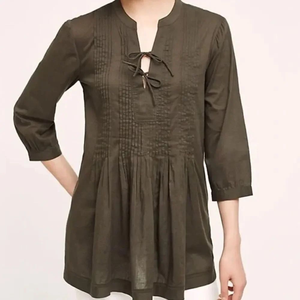 Anthropologie Holding Horses Blouse Top Women’s 4 Petite
